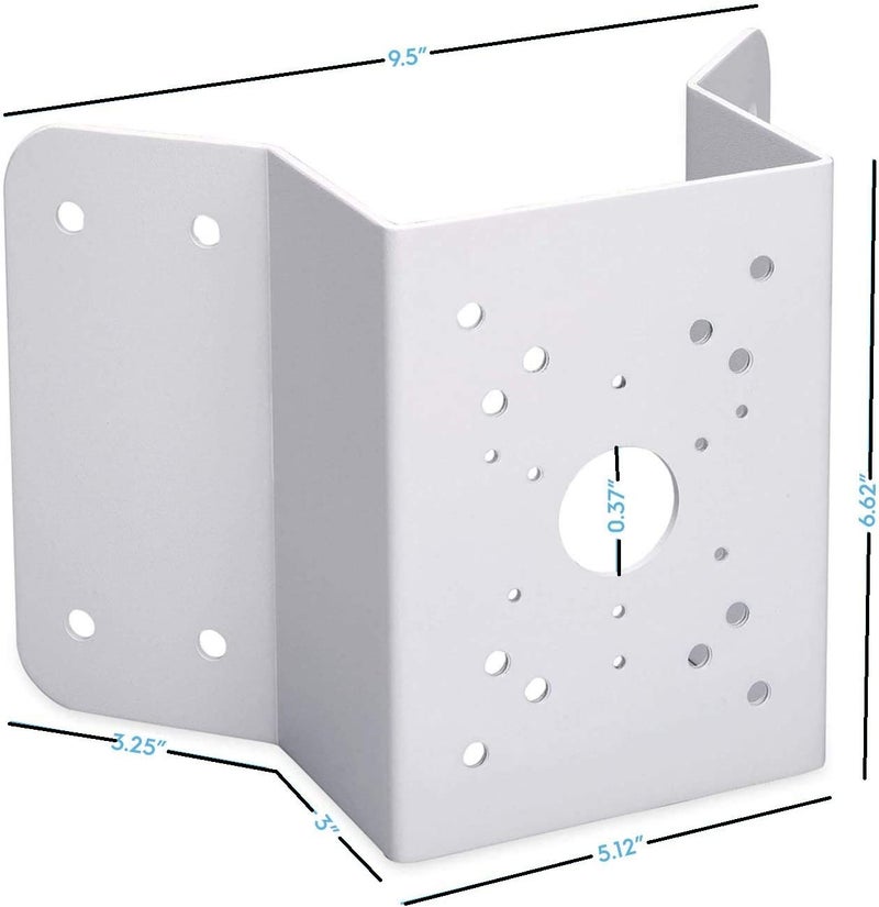 Supvision DH-PFA151 Aluminum Alloy Corner Mount Bracket PFA151 CornerMounting Brackets for Dahua Bullet and PTZ Cameras Compatible w/ AMCPFA134 AMCPFA136 AMCPFA13A AMCPFA120 IP2M-850EB IP2M-853EW IP2M-858W IP4 - Image 1